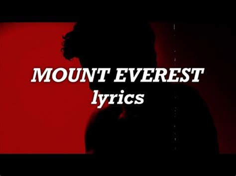 mount everest lyrics